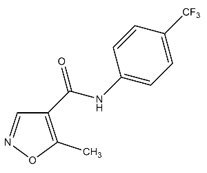 N-（4-三氟甲基苯基）-5-甲基異噁唑-4-甲酰胺
