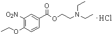 3-硝基-4-乙氧基苯甲酸2-二乙氨基乙酯鹽酸鹽